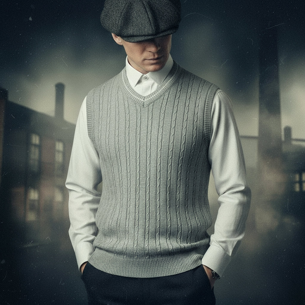 Men Clothes 2025 Autumn Winter New Classic Slim Sweaters V-Neck Sleeveless Sweater Mens Knitwear Sweater Vest for Men